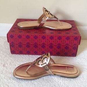 Tory Burch Millers Rose Gold New In Box